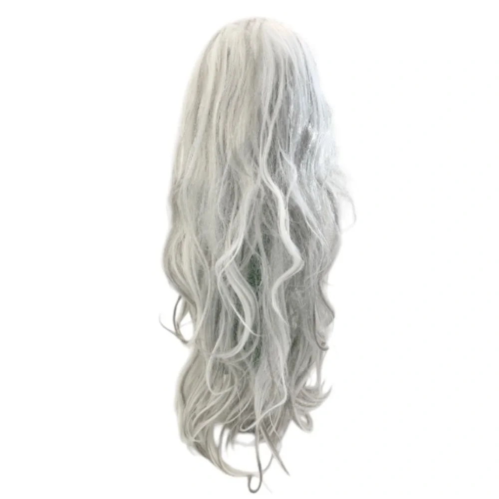 California Costumes Long Silver Wig - Picture 4 of 16
